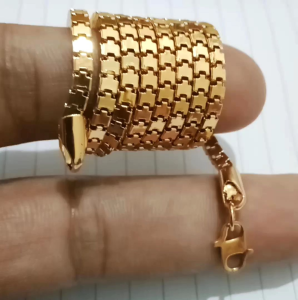 KALUNG MILANO KACA 3 mm PERHIASAN PRIA DAN WANITA DEWASA BERLAPIS EMAS TERMURAH VIRAL !!!