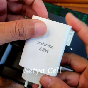 Charger Infinix Ori 68Watt Asli Copotan Hp Note30Pro Zero30 TecnoPova5Pro Fast Charger AllRound 68Watt