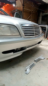 Desain Bemper Depan Mercedes-Benz W202 Facelift