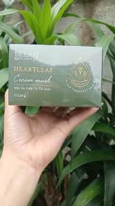 Mặt nạ diếp cá tái sinh Meea Organic 120g - Mask Diếp Cá Chính Hãng ( Tặng Cọ Và Miếng Mút Rửa Mặt )