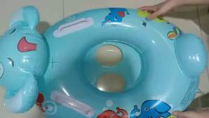 PELAMPUNG RENANG ANAK BENTUK GAJAH LUCU DENGAN PEGANGAN TANGAN KOLAM BERENANG SWIMMING POOL