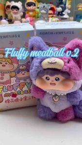 Blindbox Fluffy Meatball Meow Meow Ver 2 Hàng Sẵn - 1 Box Mù