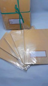 Harga Grosir (5 Pak/100lembar) Sampul Buku Coklat Sampul Kertas Ada Nama