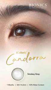BIONICS iColoris Candorra 2pcs UV Blocking color monthly disposable lens