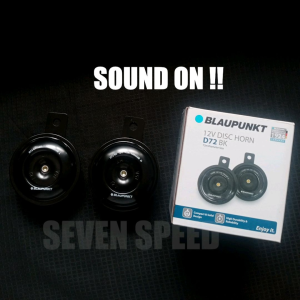 Blaupunkt 12V Disc Horn D72 Original Universal horn motor car blaupunkt 12v disc horn
