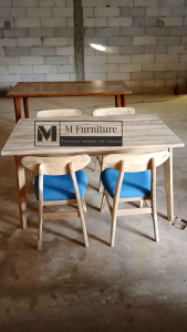 MEJA MAKAN JATI TUA - P120XL80XT75