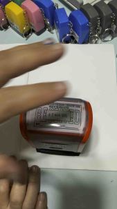 Printy 4729 with dater 50x30 mm customized stamp