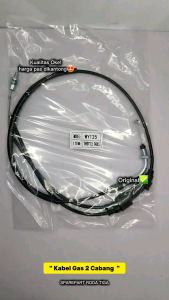 kabel gas 2 cabang - roda tiga sparepart (GS 04E)