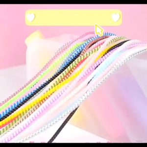 Pelindung Kabel Charger Spiral Protector Data Cable Warna Warni