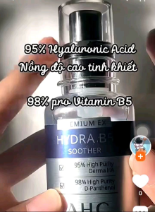 Tinh Chất Cấp Nước Làm Dịu Da AHC Premium Ex Hydra B5 Soother 30Ml