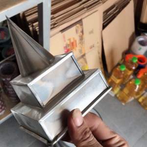 Cetakan Nasi Tumpeng Mini Candi Kotak 10cm