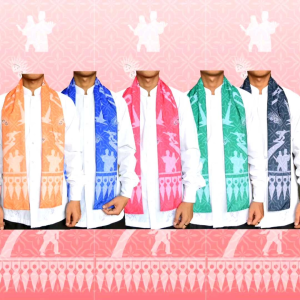 Selendang Betawi / Syall Betawi / selendang ondel ondel / Syall ondel ondel