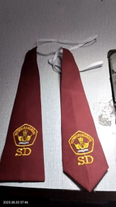 dasi Sd putra putri bahan seragam