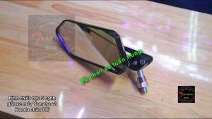 KÍNH CHIẾU HẬU GIÁ RẺ XÀI CHO YAMAHA HONDA 5 CẠNH Gương Xe Máy