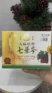 Sản phẩm hỗ trợ sức khỏe Thất Diệp Sâm hộp 40 viên - Hỗ trợ đau nhức xương khớp thần kinh tọa