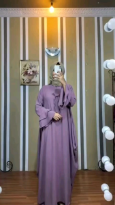 PROMOSI GAMIS ABAYA KAFTAN SULTAN CRINGKEL AIRFLOW  MURAH TERBARU BUSUI BERENDA LENGAN PANJANG & 7/8