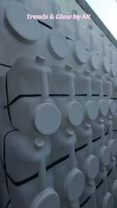 PURE WHITE WATER GALLON 20liters - Aesthetic TREND COLOR. High quality brand new food grade BPA free perfect for home and business official retail store.