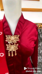 kebaya beludru kartini/encim dewasa