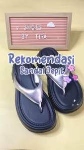 SHOES BY TIRA Wedges EVA jepit/sandal jepit wanita/sandal wanita import hak tinggi