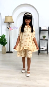 Setelan Anak Perempuan Motif Lucu: Praktis & Nyaman