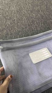 Double Layer Document Zipper Pouch Zip File