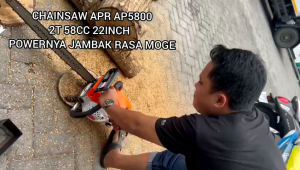 Chainsaw APR JAPAN 5800 22INCH chainsaw 2tak mesin senso kayu pohon