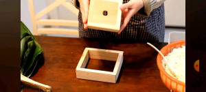 Khuôn gói bánh chưng thông minh- khuôn cặp ... nhà làm bằng gỗ tự nhiên....Sale ngày tết - 1 bộ gồm 2 khuôn như hình - khuôn đôi