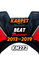 PIJAKAN ALAS KARPET MOTOR HONDA BEAT TAHUN 2013 - 2019 AKSESORIS VARIASI KARET PREMIUM ANTI LICIN