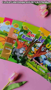 Buku Cerita Fabel Inspiratif Bilingual Full Colour - HCV K.I Media