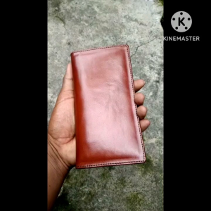 Dompet Kulit Sapi Panjang Pria Wanita Dompet Lipat Kulit Sapi