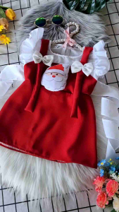 ชุดคริสต์มาสเด็ก ลูกสาว ที่มีติดตู้น้าแม่ พร้อมส่งแล้ว ชุดที่มีคุณภาพในราคายอน