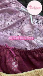 Combo 3 Quần Lót Ren Cao Cấp Quần Lót Nguyên Ren Mới Cao Cấp Mềm Mịn Co Giãn Thoáng Mát - Nội Y Đồ Lót : Beteen