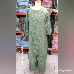 MAXI OLIVIA KID: Gaun Muslim Anak Perempuan Pesta Kondangan & Gamis Lebaran Model Terbaru