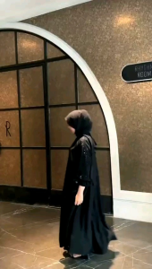 Gamis Abaya Jetblack UK MLXLxxl PB140