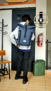 CIKAZZO - Ransel backpack motegigrey series waterproof | Ransel daypack | ransel lipat