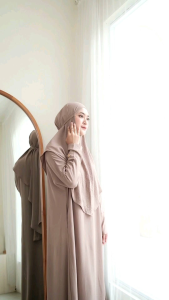 NAYA SET DRESS BY GREENISM | GAMIS SET CRINKLE POLOS