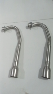STAINLESS ELBO FOR MIO SPORTY 125 28MM - 32 MM
