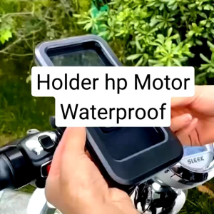 Phone holder motor waterproof tempat dudukan hp motor anti air