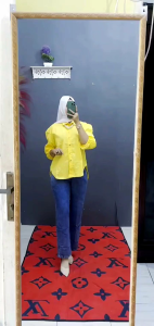 ONE SET ZR POPLINE MIX JEANS WASH TERBARU