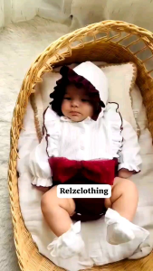 Narita jumpsuit overall free topi bayi perempuan bodysuit bayi