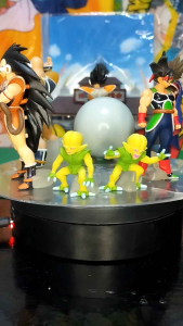 Bandai HG King Vegetas Saiyan and Henchmen Saibaman Set (spacepod not included)