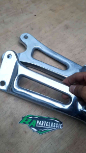 Bisa COD Footstep Yamaha RX King Standard Bahan CNC Poles Presisi Murah