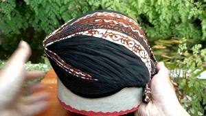 Blangkon Jawa Jogja Mataram Royal Quality Motif Rujak Senthe Mangkoro