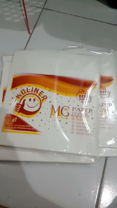 Kertas MG paper  KFC McD Kebab Burger / kertas Nasi
