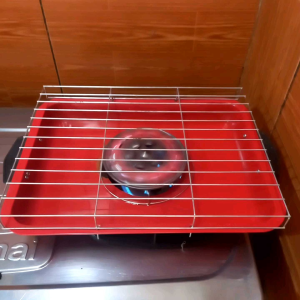 Panggangan sosis grill 1 set terbaru Anti lengket Bakar sate ayam jagung ikan Dll