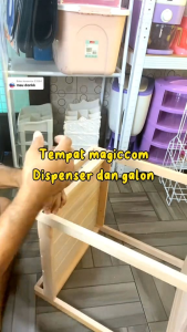 Rak Air Galon Dispenser Dan Mejikom Murah