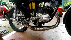 Knalpot Rx King Kolong Kobra Crome SE Original Rx Series