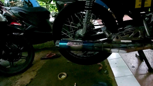 Knalpot Rx King Standar Racing Ujung Biru Original Rx Series Racing Exhaust