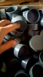 tutup pipa paralon ukuran 2 inci polos dop soket fitting PVC