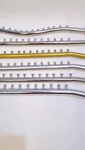 Hanger Suling Pipa Kotak 12 Titik Paku Belalai Gantungan Baju Display Toko